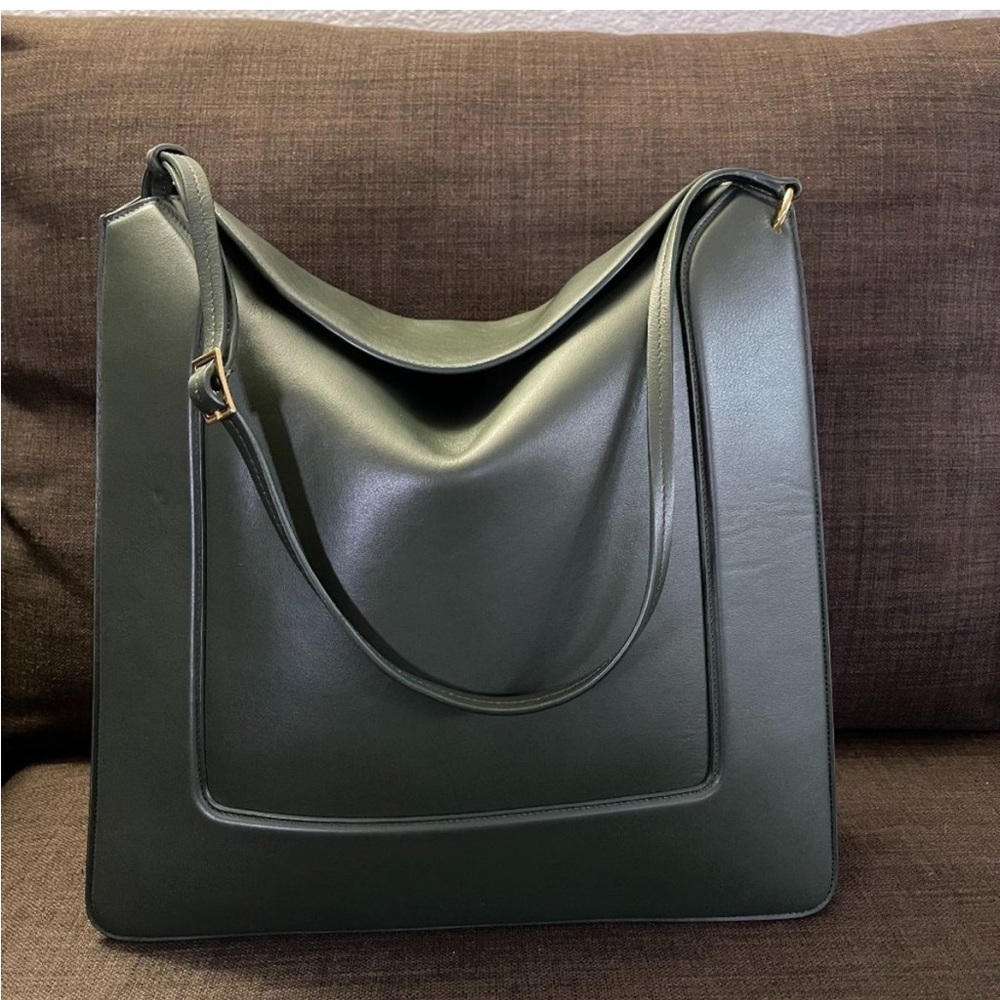 Wandler evergreen leather bag